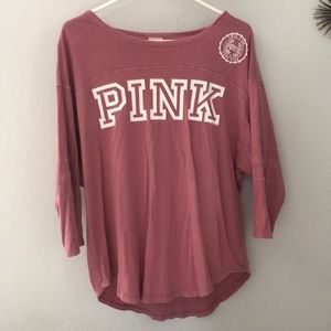 Victoria Secret PINK 3/4 Sleeve Shirt